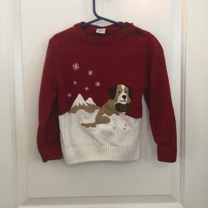 Gymboree embroidered graphic sweater size 2T